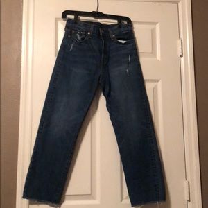 Levi’s wedgie jeans